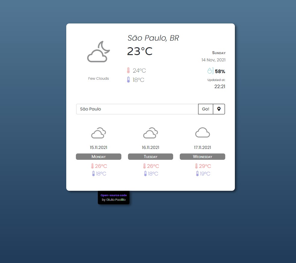 Weather App preview